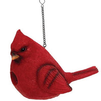 Giant Resin Cardinal Birdhouse - The Fox Decor