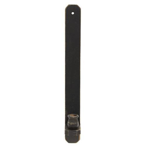 Black Wooden Wall Taper Sconce 18 - The Fox Decor