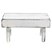 3 Set Distressed Wooden Stackable Risers - The Fox Decor