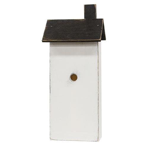 Distressed Wooden Large White Light Up House - The Fox Decor