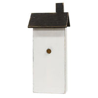 Distressed Wooden Large White Light Up House - The Fox Decor