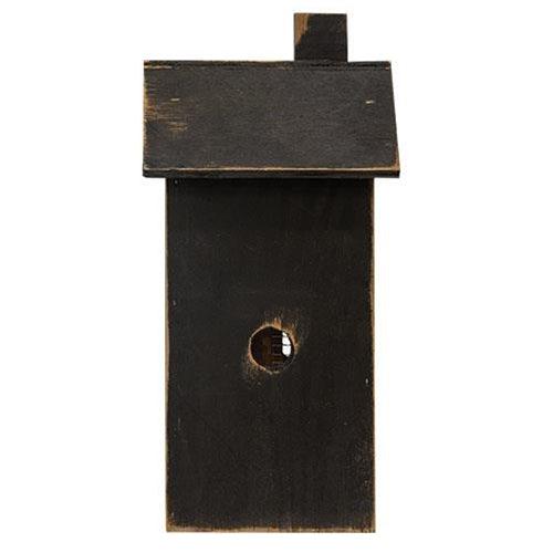 Distressed Wooden Medium Black Light Up House - The Fox Decor