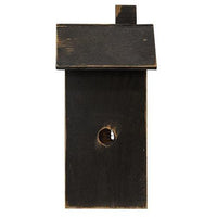 Distressed Wooden Medium Black Light Up House - The Fox Decor