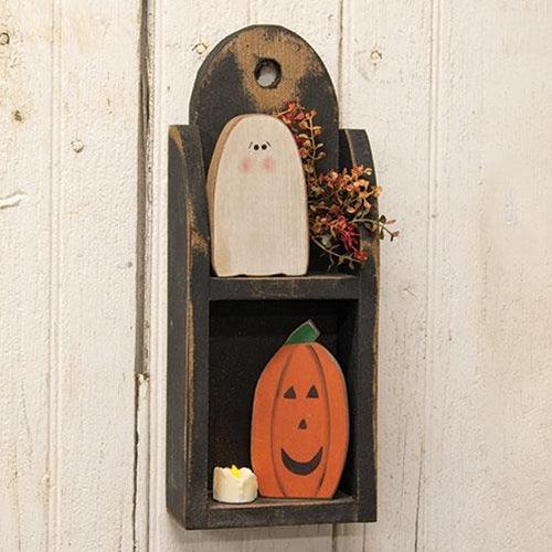 Rustic Wood Standing Primitive Friendly Jack - The Fox Decor