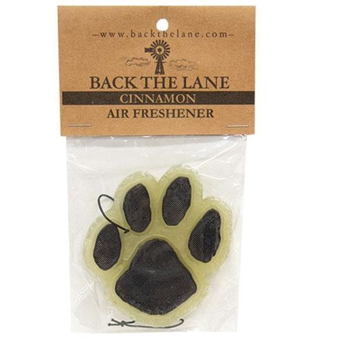 Paw Print Air Freshener Cinnamon - The Fox Decor