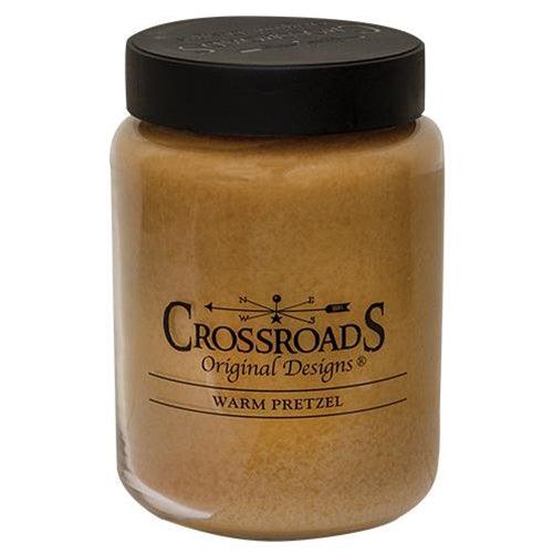 Warm Pretzel 26oz Jar Candle - The Fox Decor