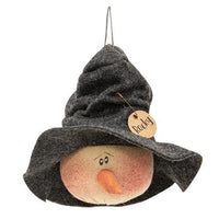 Snowy Snowman Ornament 3 Asstd - The Fox Decor