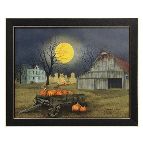 +Harvest Moon Framed Print 8x10 - The Fox Decor