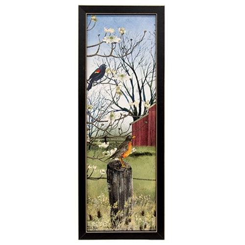 Harbingers of Spring Framed Print 6x18 - The Fox Decor