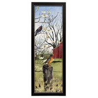 Harbingers of Spring Framed Print 6x18 - The Fox Decor