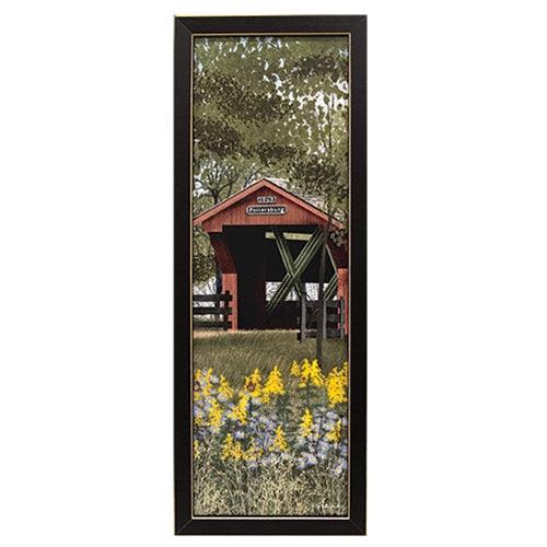 Pottersburg Bridge Framed Print 6x18 - The Fox Decor