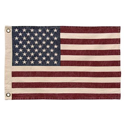 Stonewashed American Flag 32 x 58 - The Fox Decor