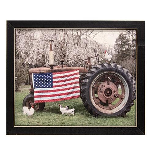 Country Pride Framed Print 10x8 - The Fox Decor