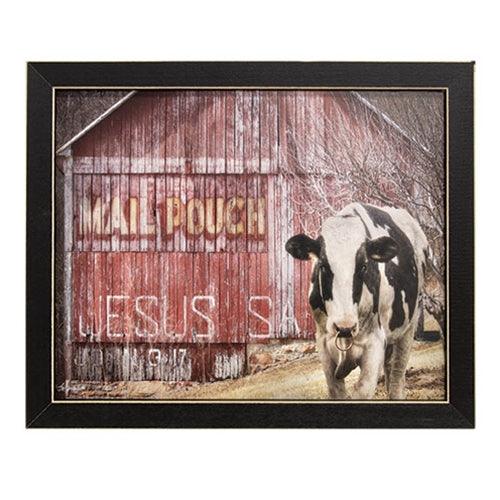 Mail Pouch Barn Framed Print 10x8 - The Fox Decor