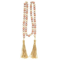 Pastel Spring Wood Bead Garland 60 - The Fox Decor