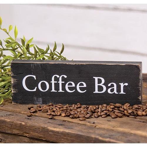 Coffee Bar Block Sign - The Fox Decor