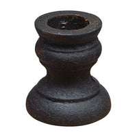 Black Aged Candle Cup - The Fox Decor