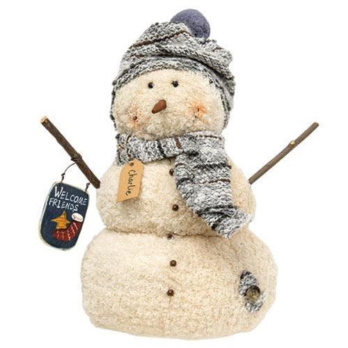 Charlie Snowman Doll - The Fox Decor