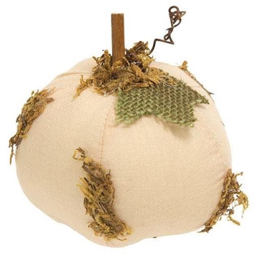 Mossy Stuffed Pumpkin 325 x 375 2 Asstd - The Fox Decor