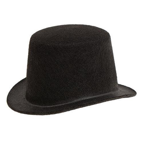 Black Felt Top Hat - The Fox Decor