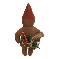 Gnome Greetings Gingerbread Ornament - The Fox Decor