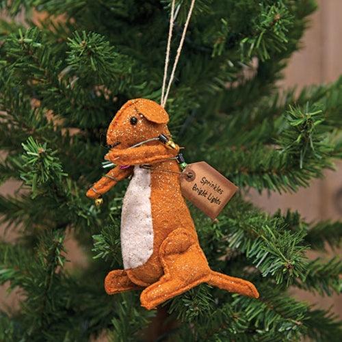 Sprinkles Bright Lights Mouse Ornament - The Fox Decor