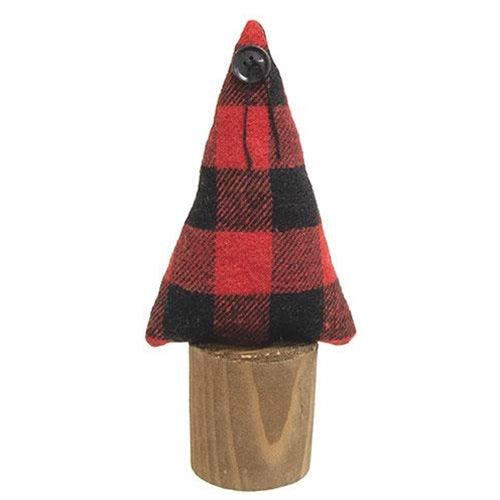 Buffalo Check Christmas Tree on Stump 75 - The Fox Decor
