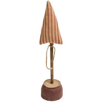 Red Ticking Stripe Christmas Tree on Base 13 - The Fox Decor
