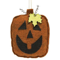 Jack O Lantern Felt Ornament - The Fox Decor