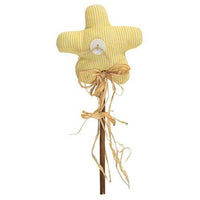 Yellow Striped Flower Poke - The Fox Decor