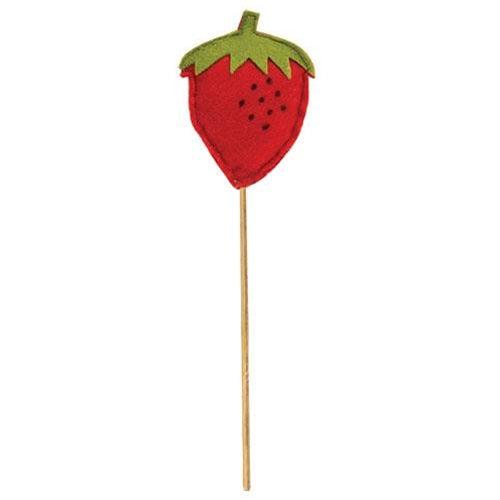 Felt Strawberry Poke - The Fox Decor
