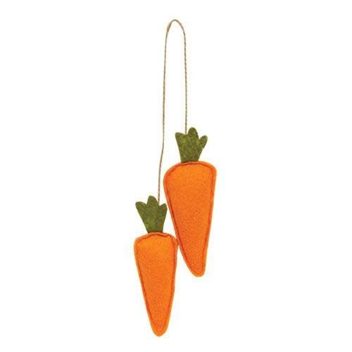 Felt Carrots Ornament - The Fox Decor