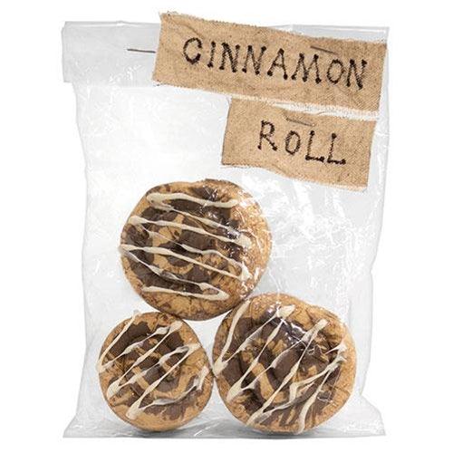 3 Set Mini Fabric Cinnamon Rolls - The Fox Decor