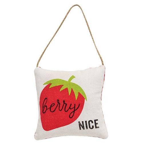 Berry Nice Pillow Ornament - The Fox Decor