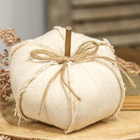 Canvas Stuffed Pumpkin 65 - The Fox Decor