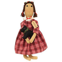 Caroline Christmas Doll - The Fox Decor