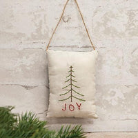 Joy Tree Pillow Ornament - The Fox Decor