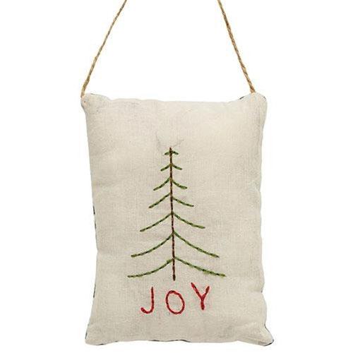 Joy Tree Pillow Ornament - The Fox Decor