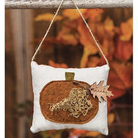 Thanks Pumpkin Pillow Ornament - The Fox Decor