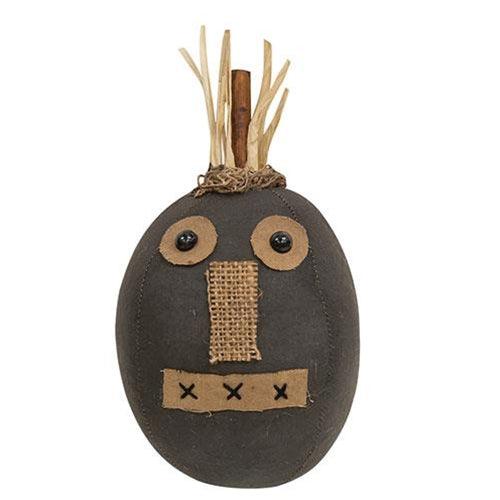 Stuffed Primitive Black Jack Face - The Fox Decor