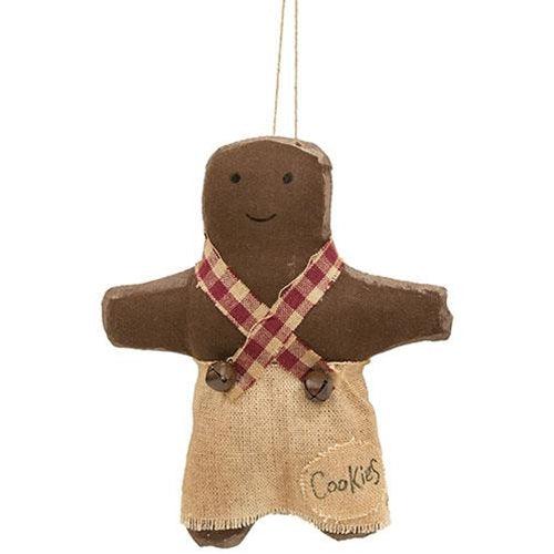 Gingerbread Cookie Girl Ornament - The Fox Decor