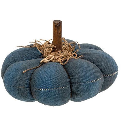 Mossy Blue Pumpkin 5 - The Fox Decor