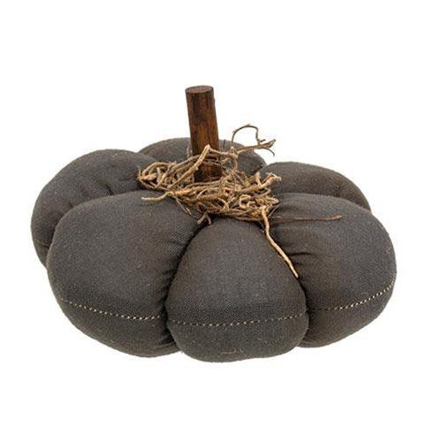 Mossy Black Pumpkin 5 - The Fox Decor