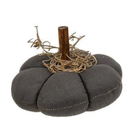 Mossy Black Pumpkin 45 - The Fox Decor