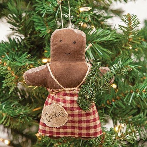 Gingerbread Girl Ornament - The Fox Decor