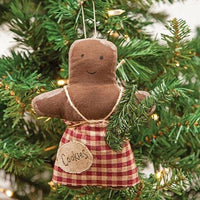 Gingerbread Girl Ornament - The Fox Decor