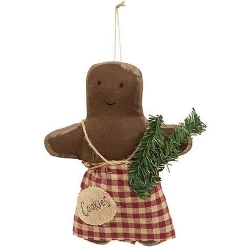 Gingerbread Girl Ornament - The Fox Decor