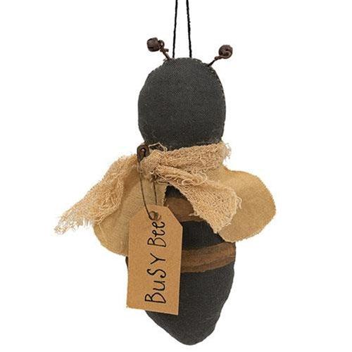 Primitive Busy Bee Ornament - The Fox Decor