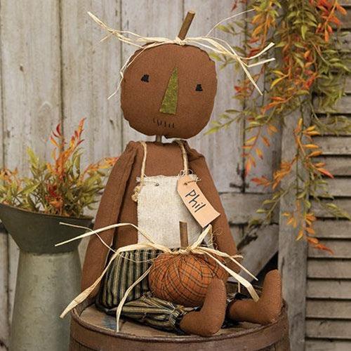 Phil Pumpkin Doll - The Fox Decor