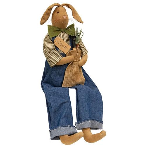 Farmer Oscar Bunny Doll - The Fox Decor